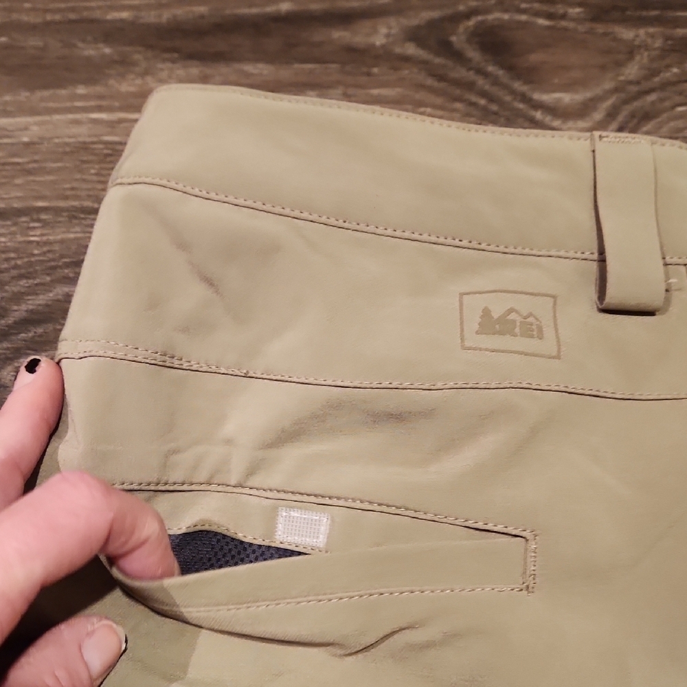 REI Women's Tan Boot-Cut Hiking Pants - Picture 14 of 16